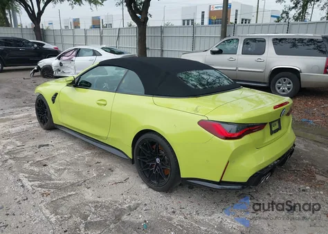 2022 BMW M4 Competition xDrive из США, поврежденный, VIN WBS33BA09NCK69031